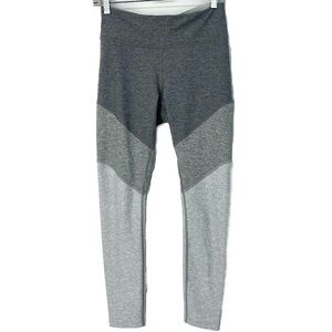 Outdoor Voices- dark grey, medium grey and light grey leggings with pocket- M